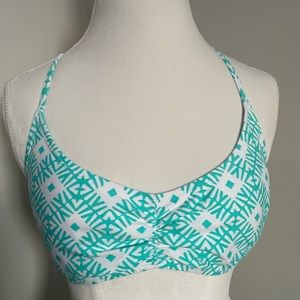 Old Navy XL Bikini Top, blue & white, Girls, brand new with tag